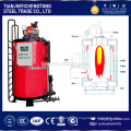 20t gas-fire hot water boiler steam